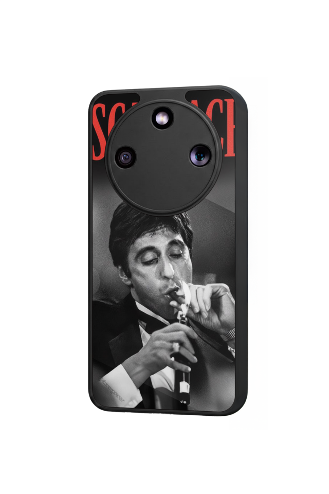 Honor Magic 8 Lite Uyumlu Scarface Tasarımlı Glossy Premium Kılıf