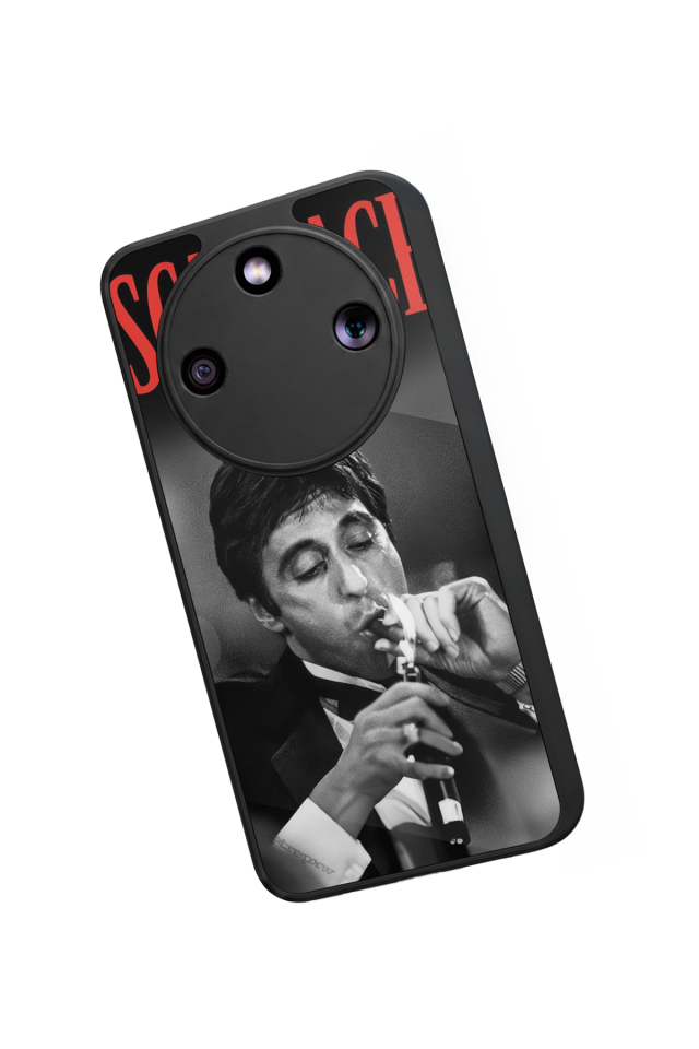 Honor Magic 8 Lite Uyumlu Scarface Tasarımlı Glossy Premium Kılıf