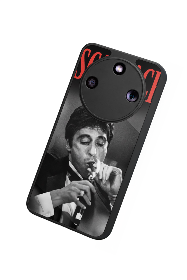 Honor Magic 8 Lite Uyumlu Scarface Tasarımlı Glossy Premium Kılıf