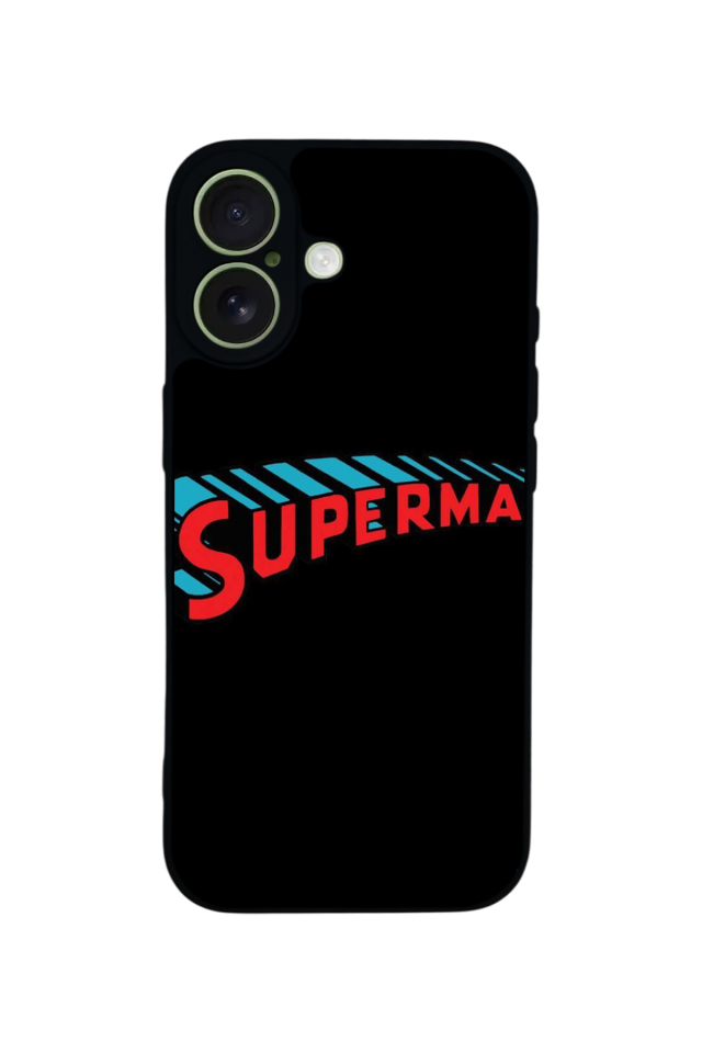 iPhone 17 Uyumlu Superman Tasarımlı Glossy Premium Kılıf
