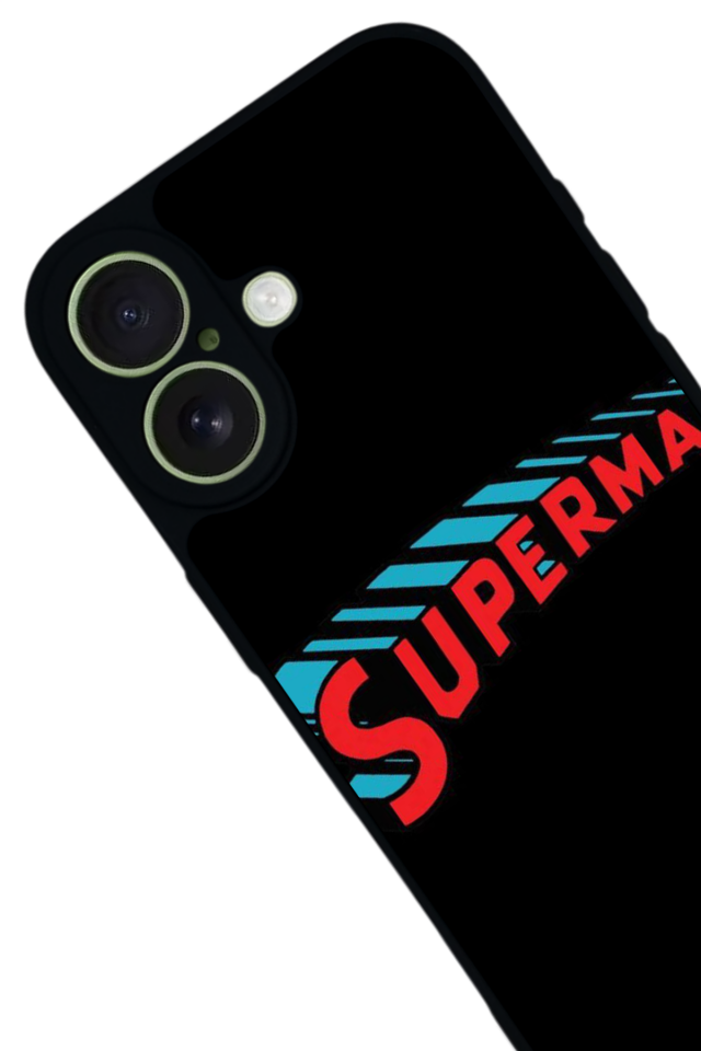 iPhone 17 Uyumlu Superman Tasarımlı Glossy Premium Kılıf