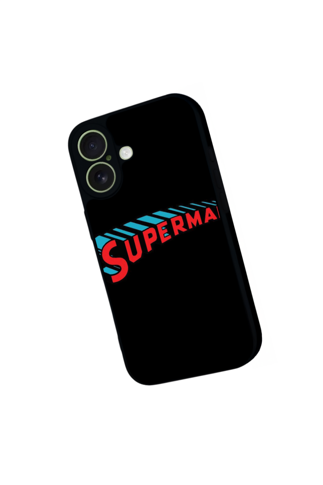 iPhone 17 Uyumlu Superman Tasarımlı Glossy Premium Kılıf