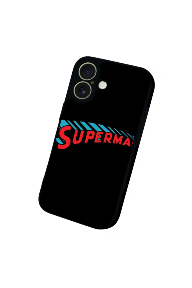 iPhone 17 Uyumlu Superman Tasarımlı Glossy Premium Kılıf