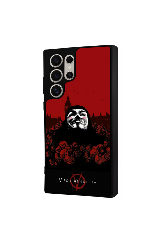 Samsung Galaxy S24 Ultra Uyumlu Vendetta Tasarımlı Glossy Premium Kılıf