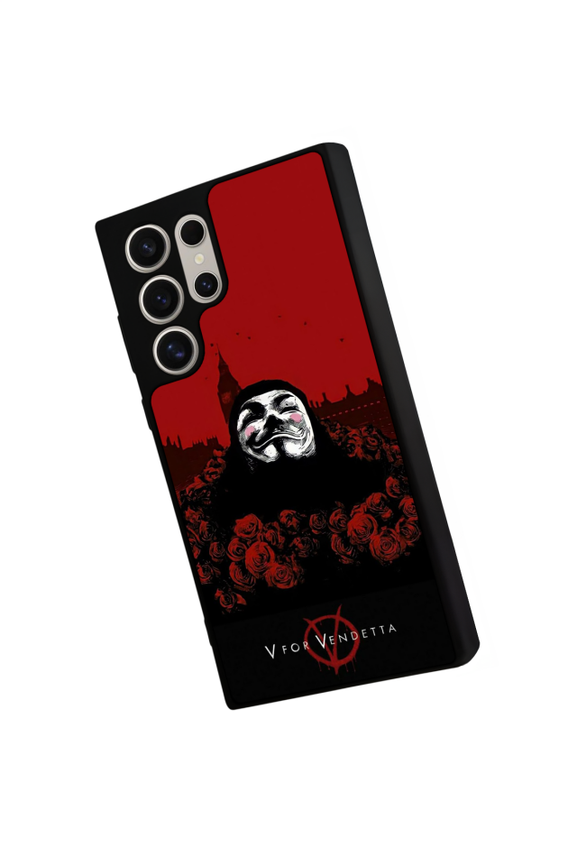Samsung Galaxy S24 Ultra Uyumlu Vendetta Tasarımlı Glossy Premium Kılıf