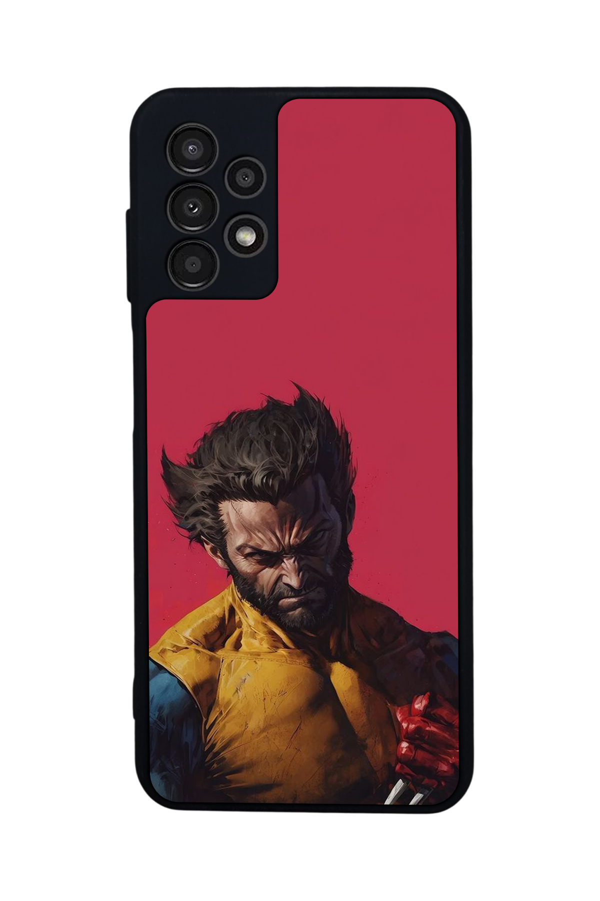 Samsung Galaxy A23 Uyumlu Wolverine Tasarımlı Glossy Premium Kılıf