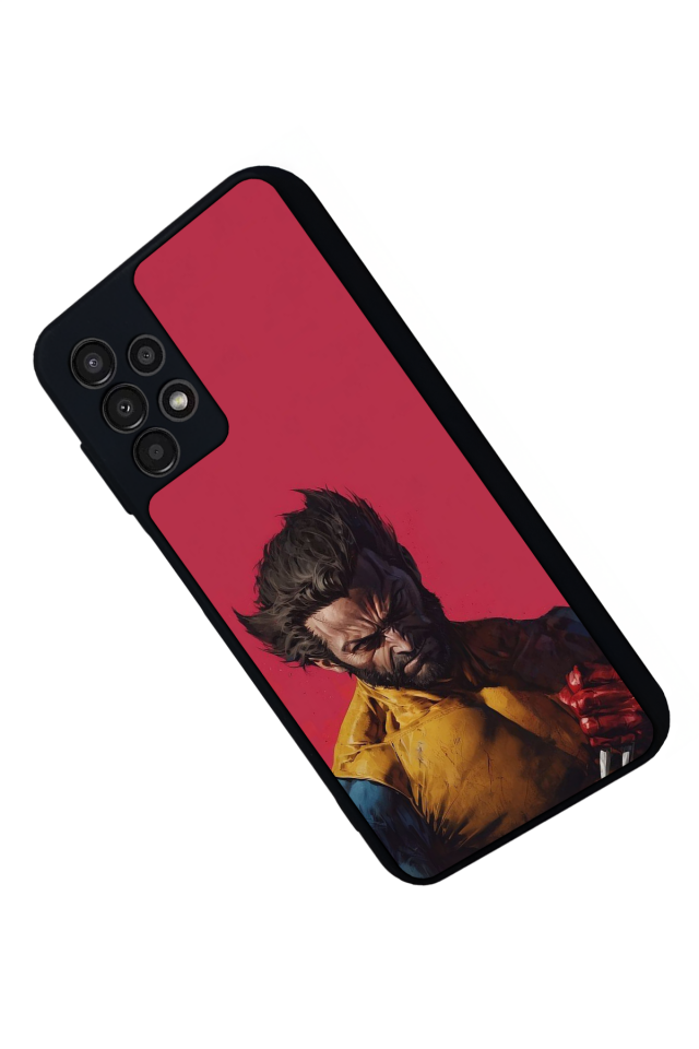 Samsung Galaxy A23 Uyumlu Wolverine Tasarımlı Glossy Premium Kılıf