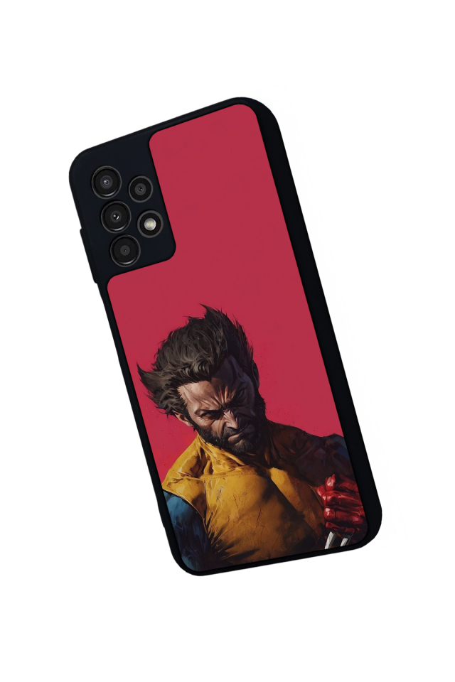 Samsung Galaxy A23 Uyumlu Wolverine Tasarımlı Glossy Premium Kılıf