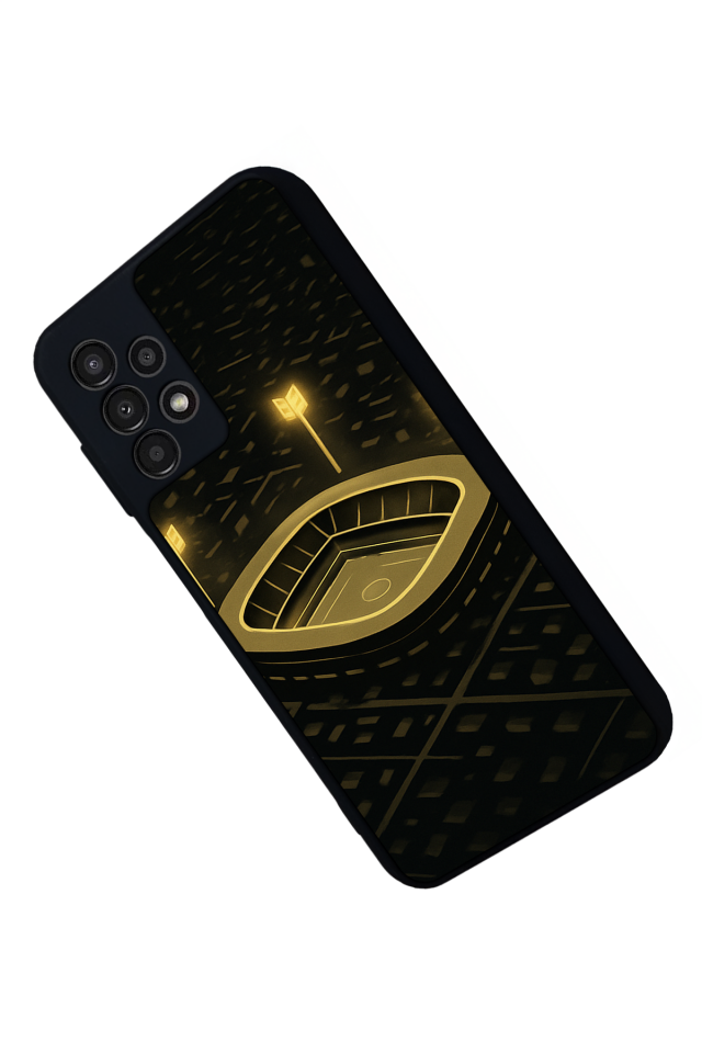 Samsung Galaxy A23 Uyumlu Aslan Tasarımlı Glossy Premium Kılıf