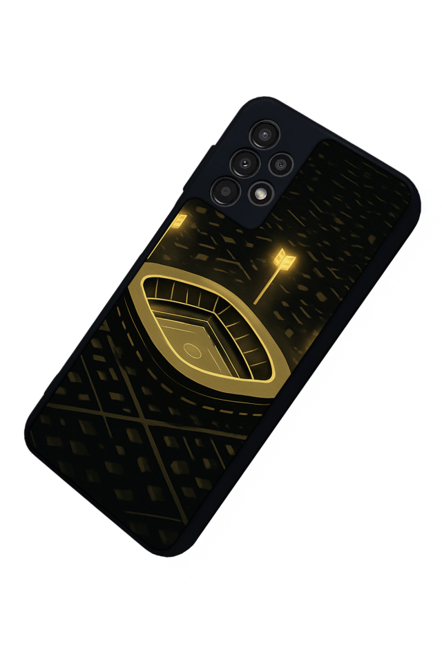 Samsung Galaxy A23 Uyumlu Aslan Tasarımlı Glossy Premium Kılıf