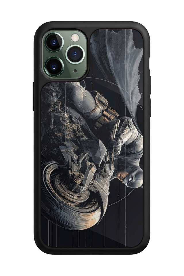 iPhone 11 Pro Max Uyumlu  Iron Man ( Demir Adam ) Tasarımlı Glossy Premium Kılıf