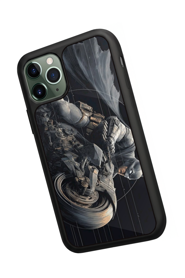 iPhone 11 Pro Max Uyumlu  Iron Man ( Demir Adam ) Tasarımlı Glossy Premium Kılıf