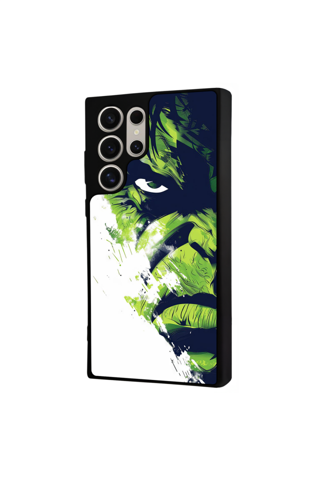 Samsung Galaxy S22 Ultra Uyumlu Hulk Tasarımlı Glossy Premium Kılıf