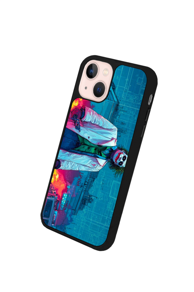 iPhone 13/14 Uyumlu Joker Tasarımlı Glossy Premium Kılıf