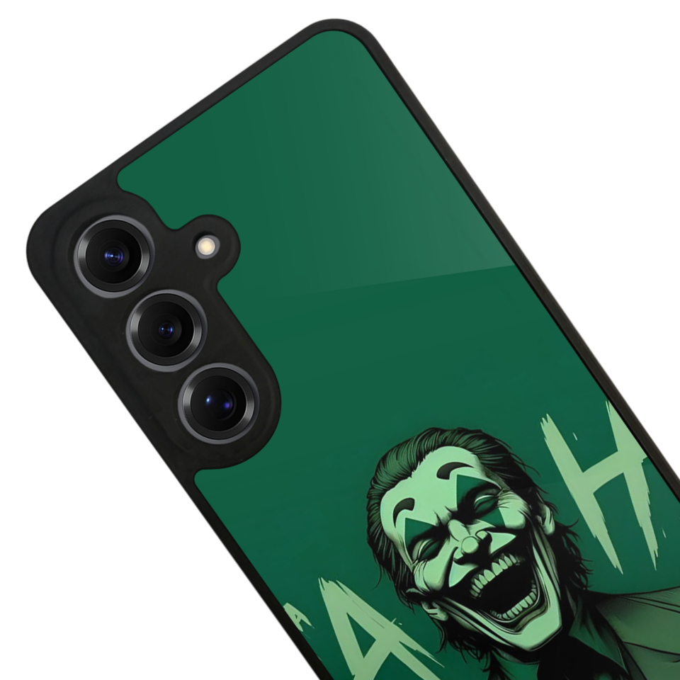 Samsung Galaxy S25 Uyumlu Joker Tasarımlı Glossy Premium Kılıf