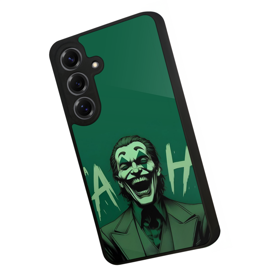 Samsung Galaxy S25 Uyumlu Joker Tasarımlı Glossy Premium Kılıf
