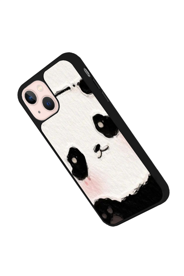 iPhone 15 Uyumlu Panda Tasarımlı Glossy Premium Kılıf