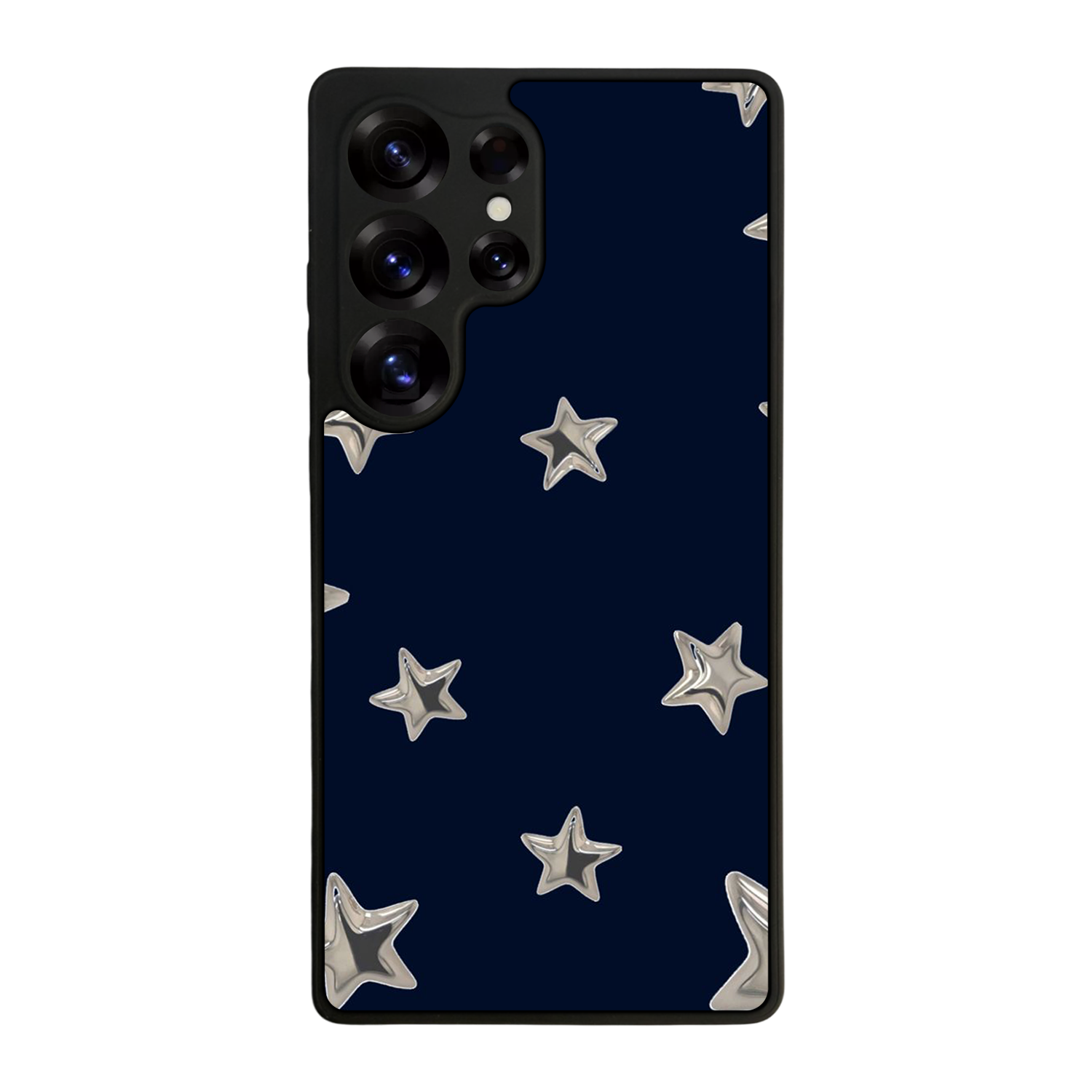 Samsung Galaxy S25 Ultra Uyumlu Retro Yildizlar Tasarımlı Glossy Premium Kılıf