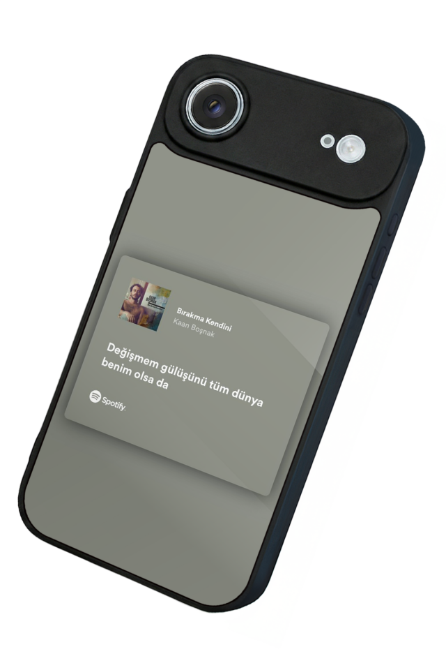 iPhone 17 Air Uyumlu Sarki Sozleri Tasarımlı Glossy Premium Kılıf