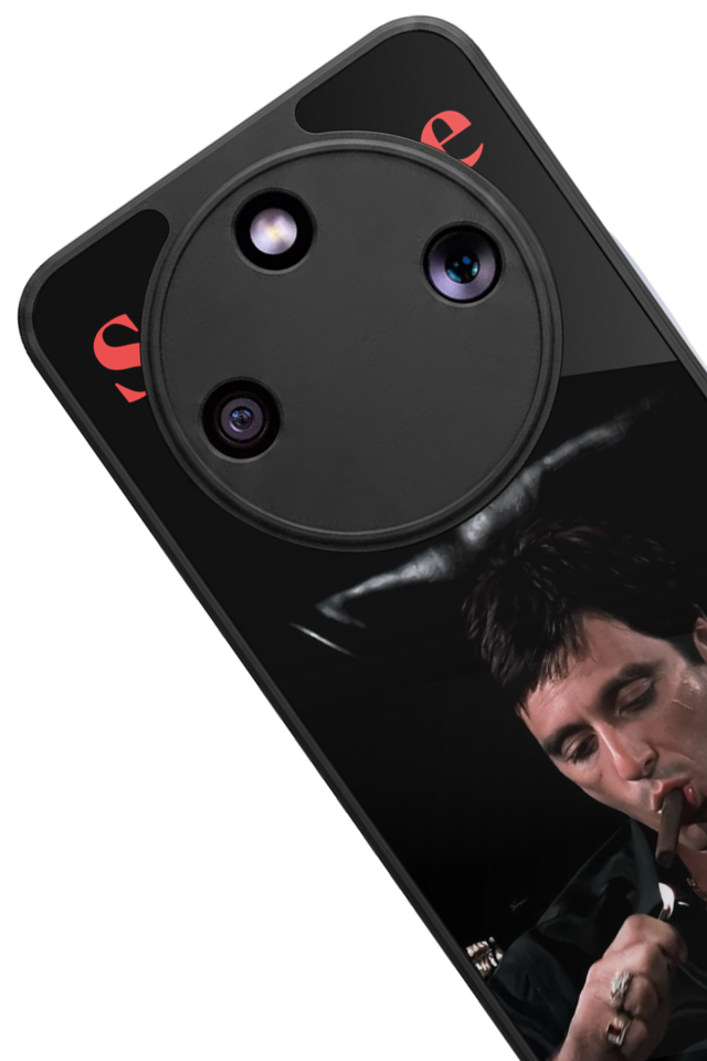 Honor Magic 8 Lite Uyumlu Scarface Tasarımlı Glossy Premium Kılıf