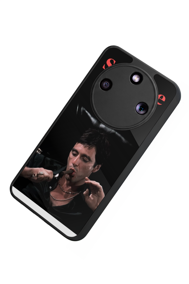 Honor Magic 8 Lite Uyumlu Scarface Tasarımlı Glossy Premium Kılıf