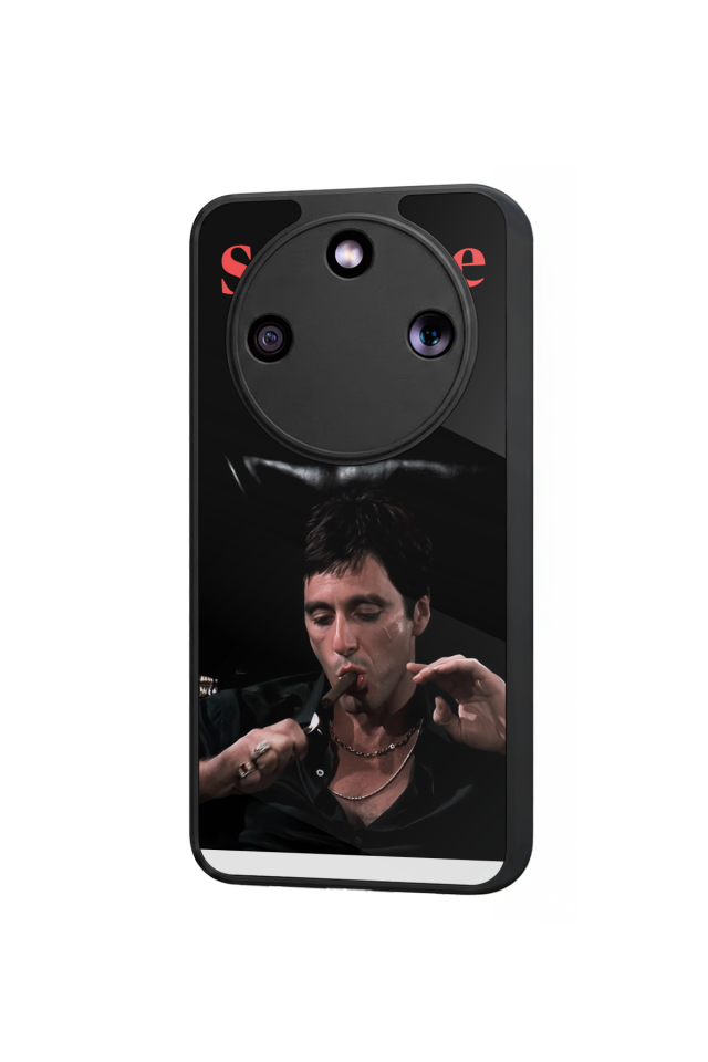 Honor Magic 8 Lite Uyumlu Scarface Tasarımlı Glossy Premium Kılıf