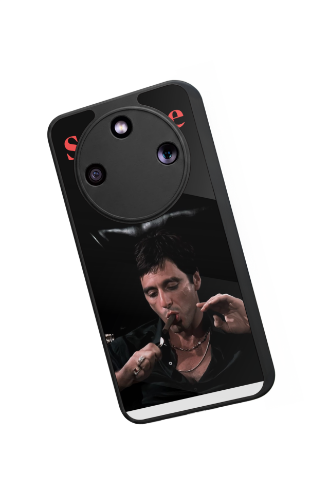 Honor Magic 8 Lite Uyumlu Scarface Tasarımlı Glossy Premium Kılıf