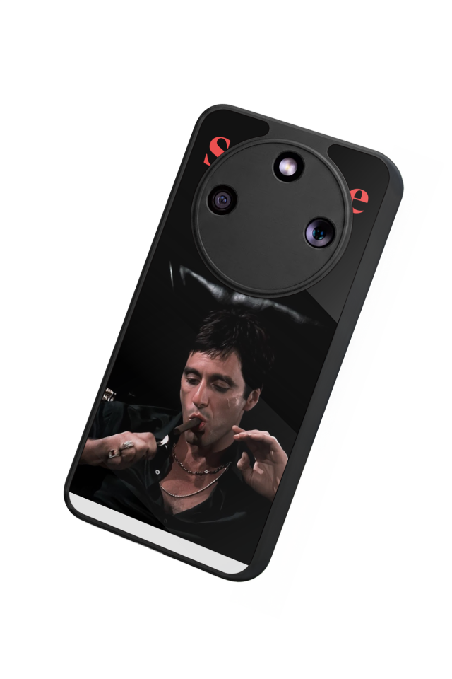 Honor Magic 8 Lite Uyumlu Scarface Tasarımlı Glossy Premium Kılıf