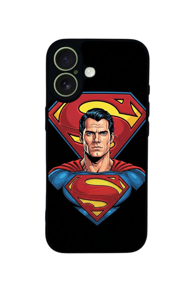 iPhone 17 Uyumlu Superman Tasarımlı Glossy Premium Kılıf