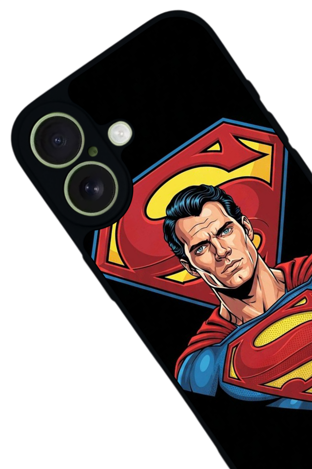 iPhone 17 Uyumlu Superman Tasarımlı Glossy Premium Kılıf