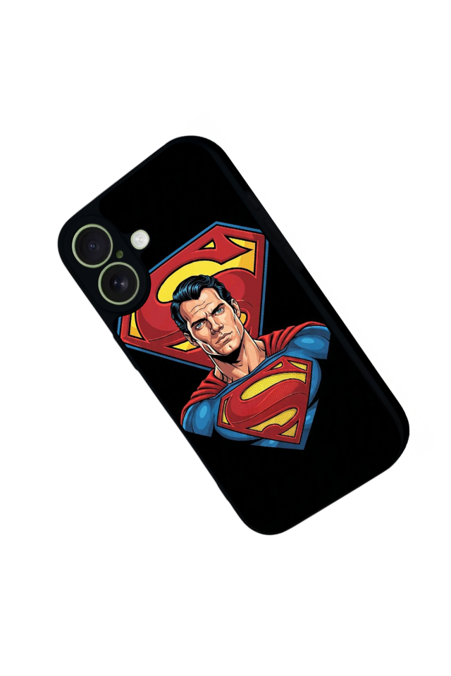 iPhone 17 Uyumlu Superman Tasarımlı Glossy Premium Kılıf