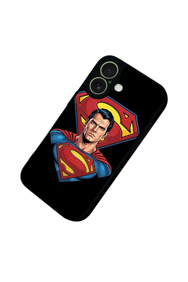 iPhone 17 Uyumlu Superman Tasarımlı Glossy Premium Kılıf
