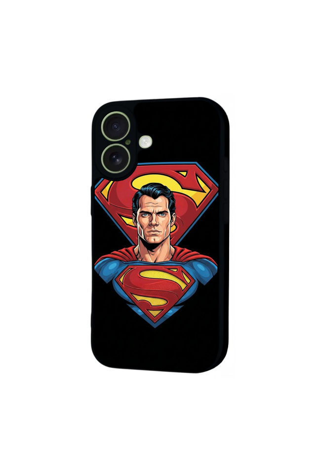 iPhone 17 Uyumlu Superman Tasarımlı Glossy Premium Kılıf