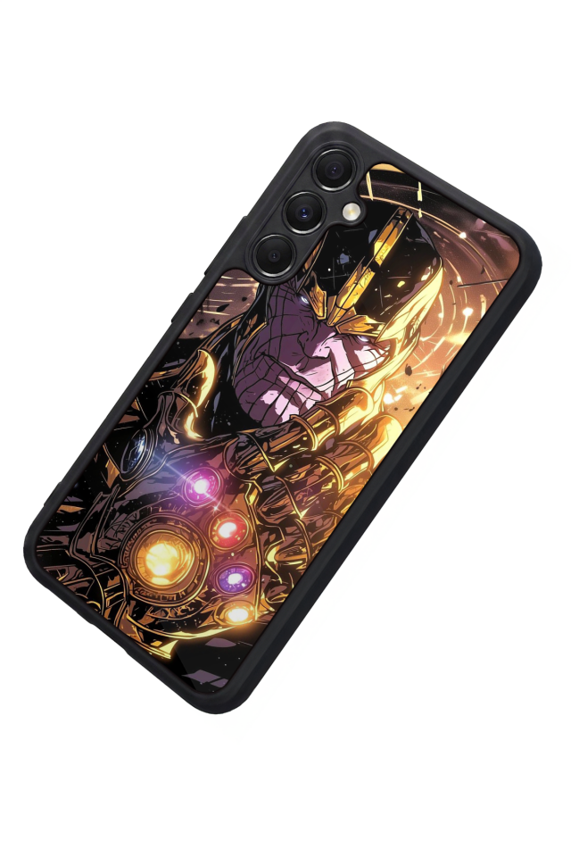 Samsung Galaxy M34 Uyumlu Thanos Tasarımlı Glossy Premium Kılıf