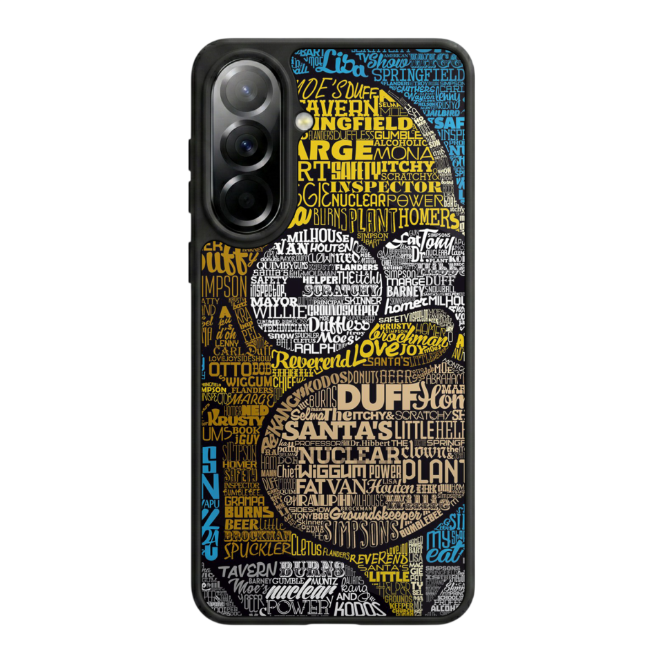 Samsung Galaxy A37 Uyumlu The Simpsons Tasarımlı Glossy Premium Kılıf