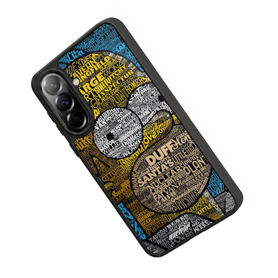 Samsung Galaxy A37 Uyumlu The Simpsons Tasarımlı Glossy Premium Kılıf
