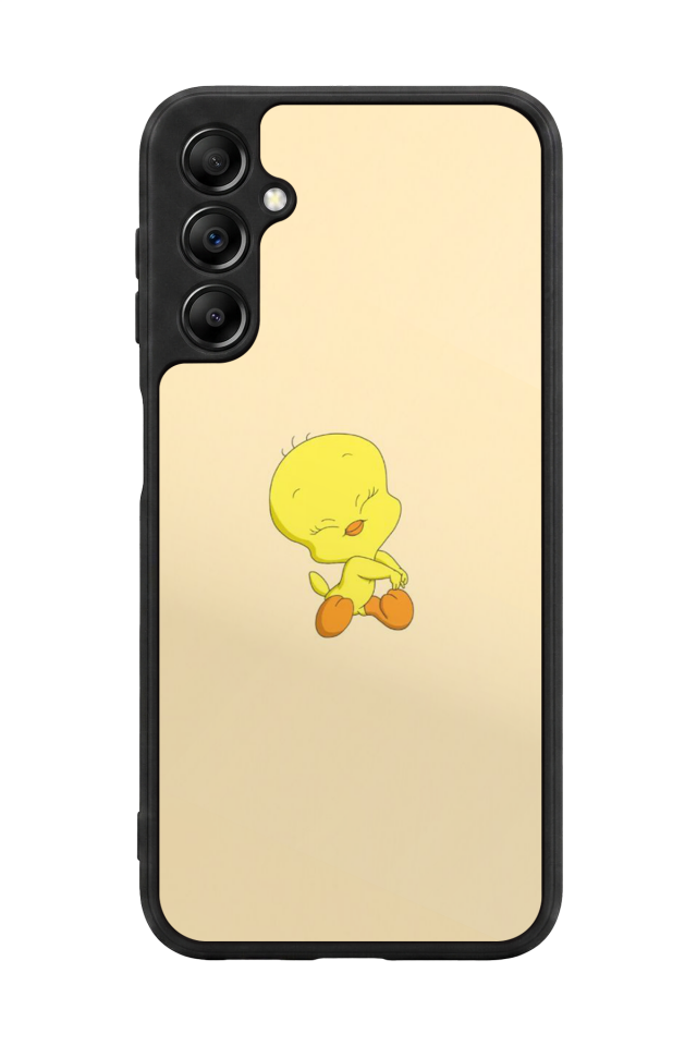 Samsung Galaxy A14 Uyumlu Tweety Tasarımlı Glossy Premium Kılıf