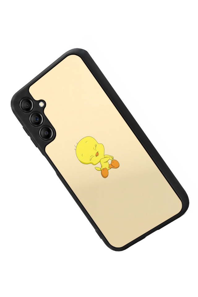 Samsung Galaxy A14 Uyumlu Tweety Tasarımlı Glossy Premium Kılıf
