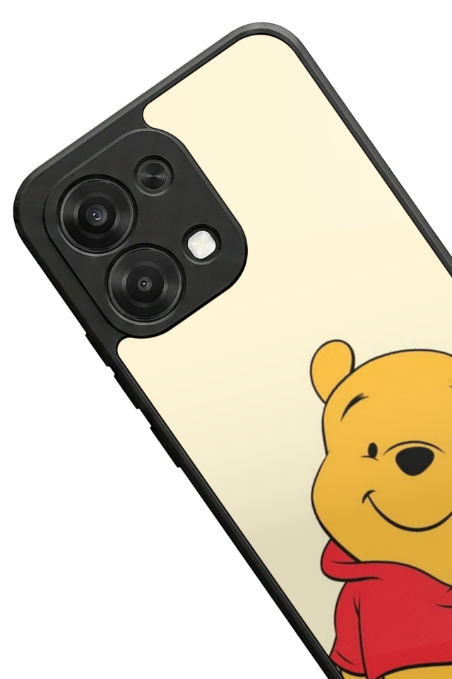 Oppo A6 Pro Uyumlu Winnie Tasarımlı Glossy Premium Kılıf