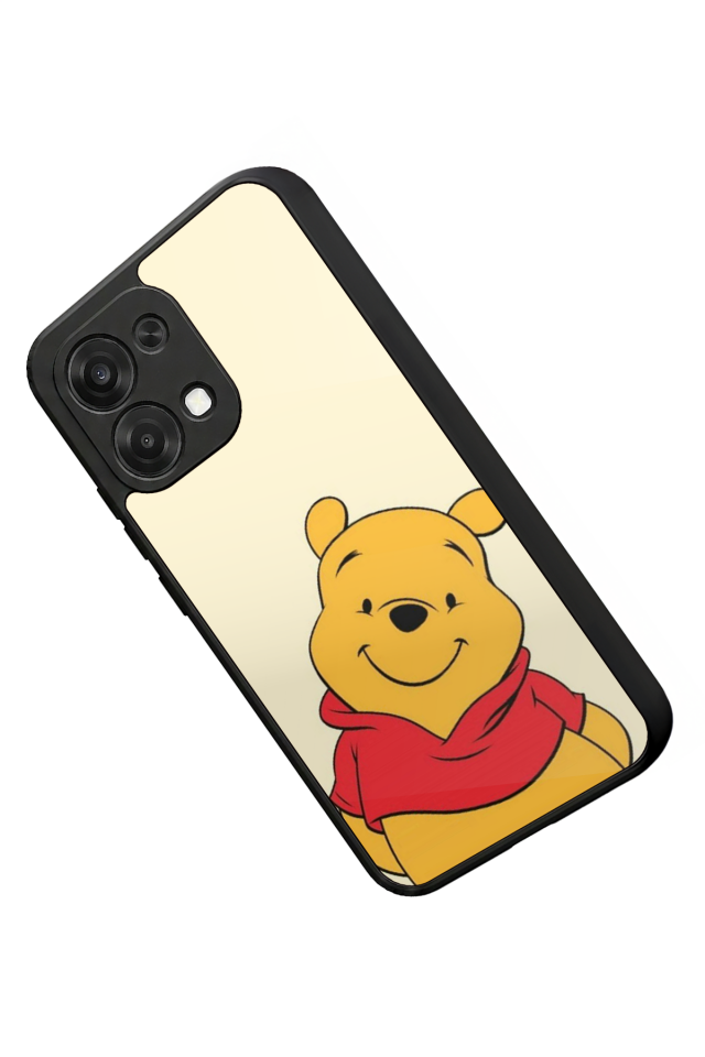 Oppo A6 Pro Uyumlu Winnie Tasarımlı Glossy Premium Kılıf