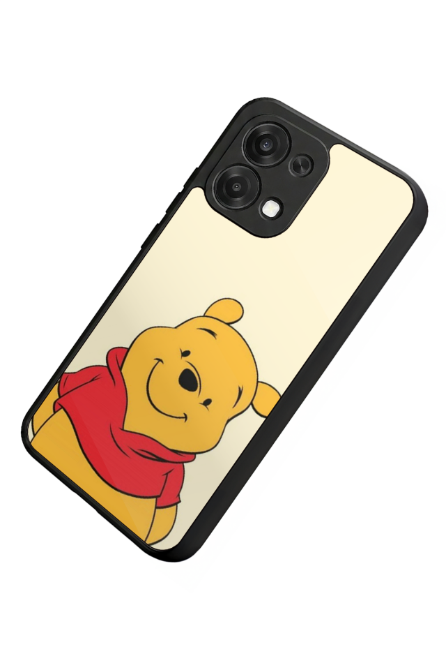 Oppo A6 Pro Uyumlu Winnie Tasarımlı Glossy Premium Kılıf