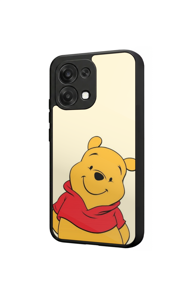 Oppo A6 Pro Uyumlu Winnie Tasarımlı Glossy Premium Kılıf