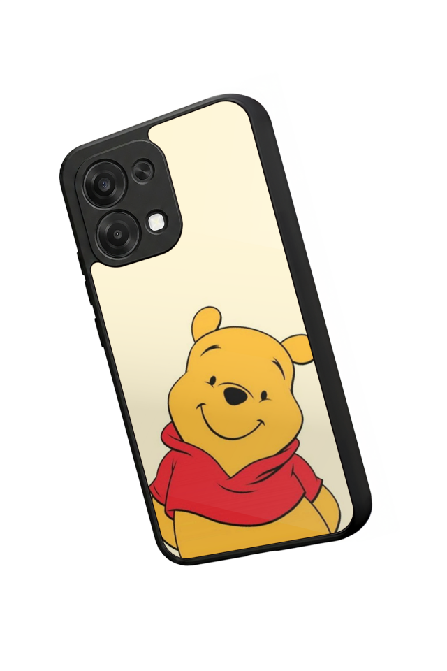 Oppo A6 Pro Uyumlu Winnie Tasarımlı Glossy Premium Kılıf