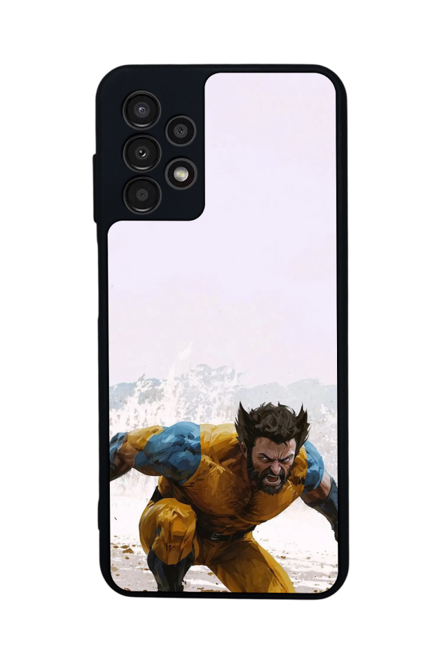 Samsung Galaxy A23 Uyumlu Wolverine Tasarımlı Glossy Premium Kılıf