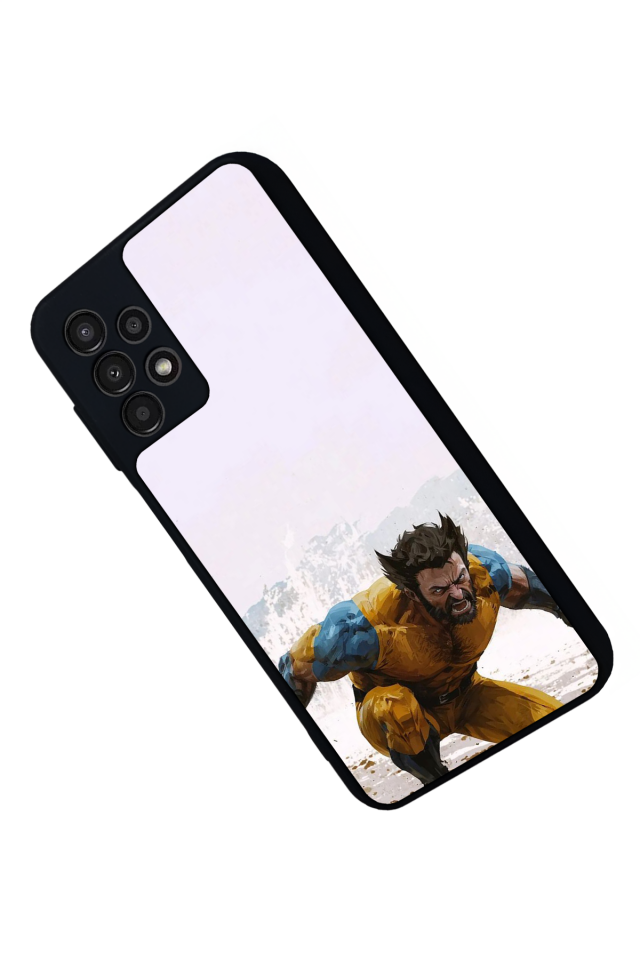 Samsung Galaxy A23 Uyumlu Wolverine Tasarımlı Glossy Premium Kılıf