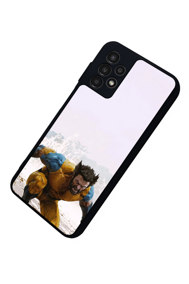 Samsung Galaxy A23 Uyumlu Wolverine Tasarımlı Glossy Premium Kılıf