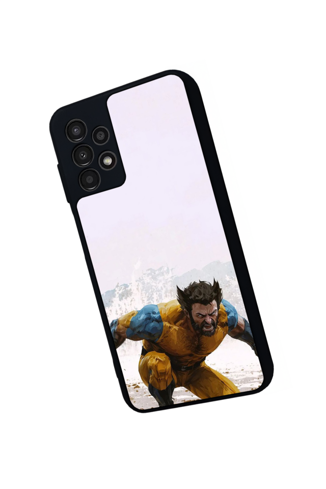 Samsung Galaxy A23 Uyumlu Wolverine Tasarımlı Glossy Premium Kılıf