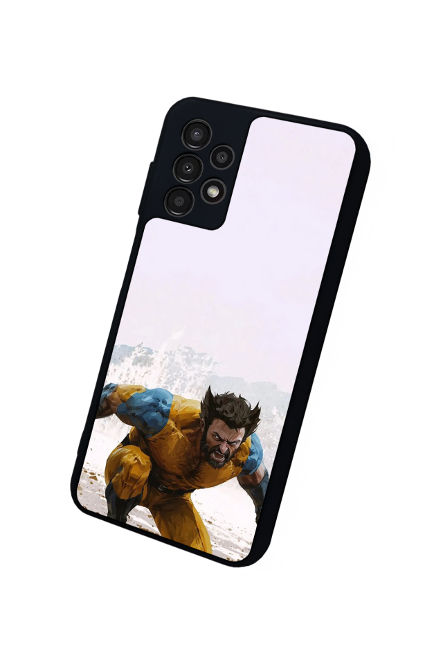 Samsung Galaxy A23 Uyumlu Wolverine Tasarımlı Glossy Premium Kılıf