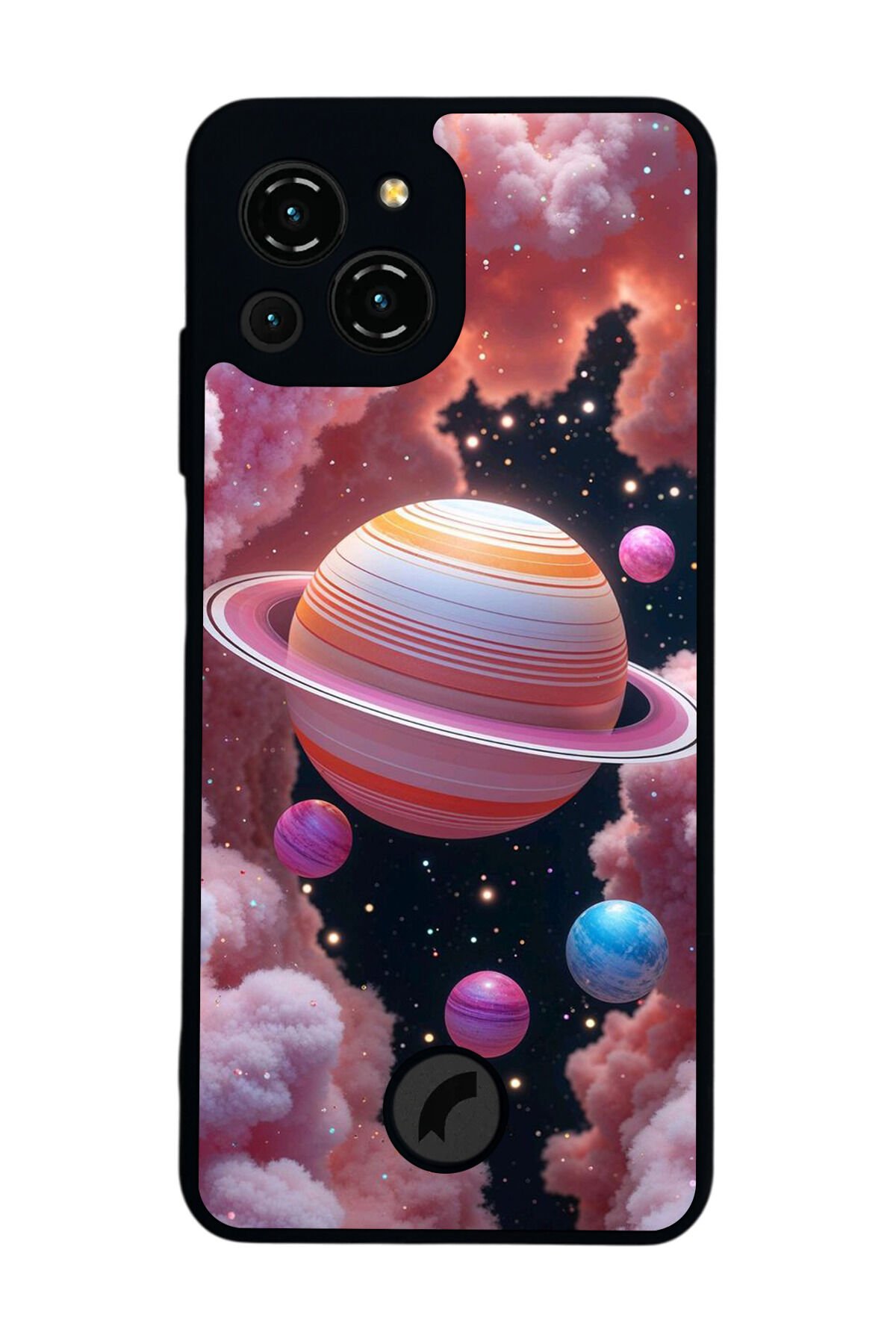 Reeder S23 Pro Max Uyumlu Uzay Tasarımlı Glossy Premium Kılıf
