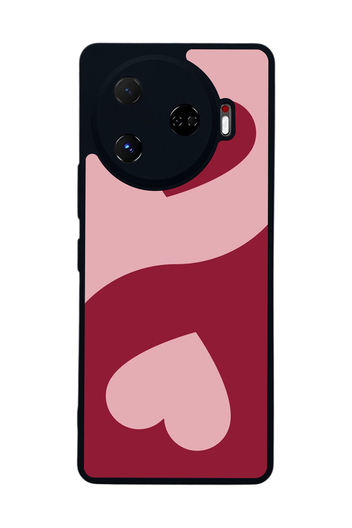 Tecno Camon 30 Pro Uyumlu Kalp Love Tasarımlı Glossy Premium Kılıf